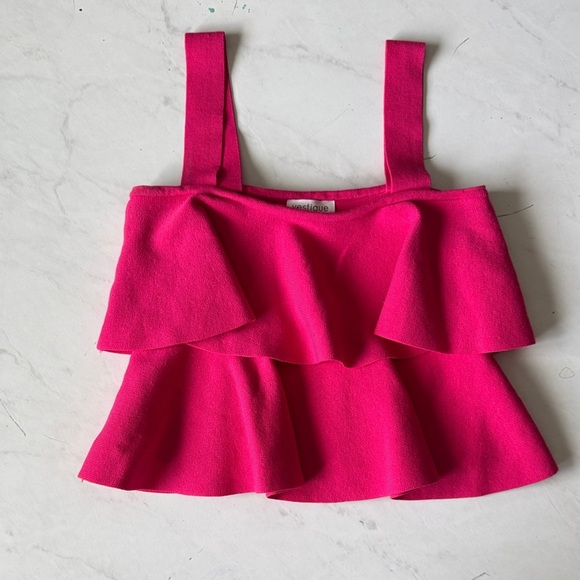Vestique Fuchsia Layered Tank Top - Picture 10 of 13
